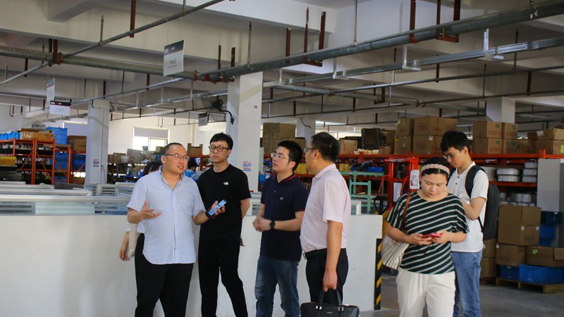 溫州市發改委一行參觀調研新能源企業卡斯帕