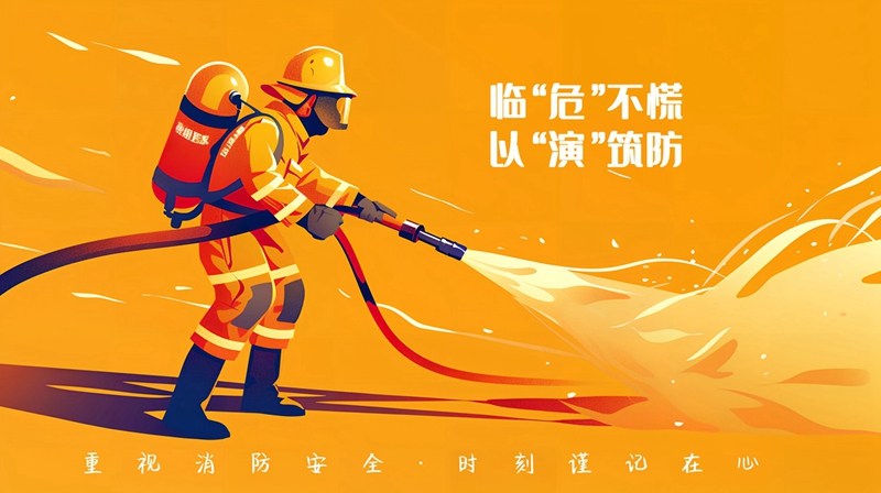 臨“?！辈换?，以“演”筑防丨圣普集團開展應急疏散和消防滅火演練活動